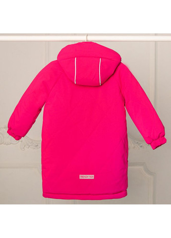 Малиновая зимняя куртка зимняя детская для девочек тrendy tot Trendy Tot 03-01144_000003169