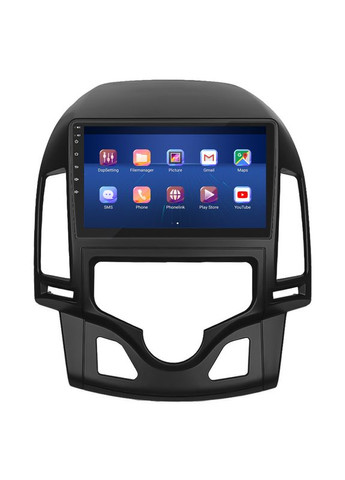 Штатная магнитола 9" для Hyundai i30 I Рестайлинг 2010-2012 2/32Gb Wi-Fi GPS Base 13 шт. Lesko (336205668)