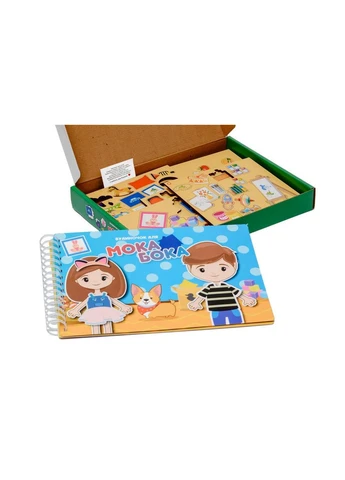 Настольная игра Мока Бока Домик Разноцветный (SR-113-N-282) PuzzleOK (401826517)