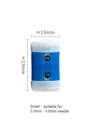 Лічильник рядів для в'язання механічний, пластик, маленький No Brand (345734240)