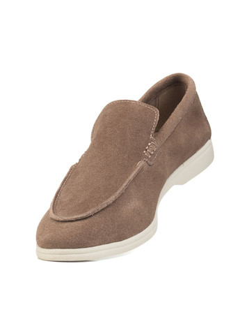 No Brand Женские Лоферы (1109ТZ) коричневый з натуральная замша, — (334293655)