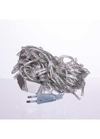 Гирлянда Нить 120 LED 10 м прозрачная, желтый No Brand (366221553)