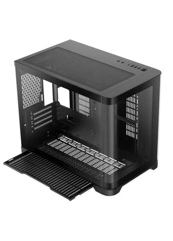 Корпус HYPE-M,, без БП, Micro Tower, Micro ATX / Mini-ITX, 1xUSB 3.0 / 2xUSB 2.0, макс. CPU - 157 мм / VGA - 400 мм, 3x120 мм GameMax (395351446)