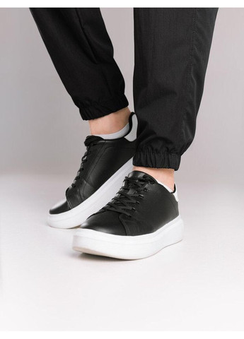 Чоловічі демісезонні спортивні штани чорні No Brand (353390410)