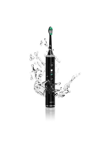 Звукова зубна щітка Crystal 30 Black No Brand (347311489)