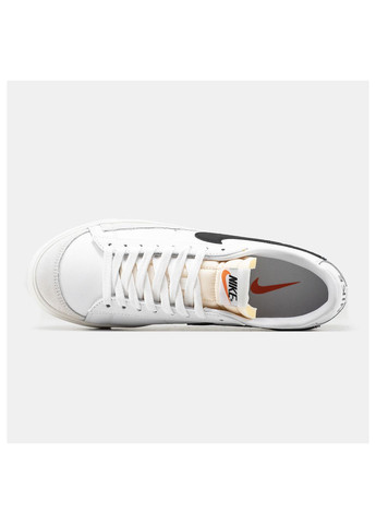 Білі Осінні кросівки чоловічі Nike Blazer Low 77 Vintage White