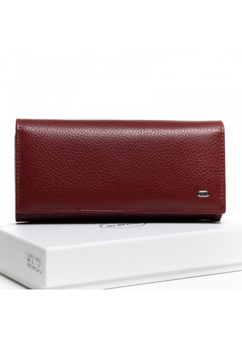 Шкіряний жіночий гаманець Classik W1-V wine-red Dr. Bond (278274766)