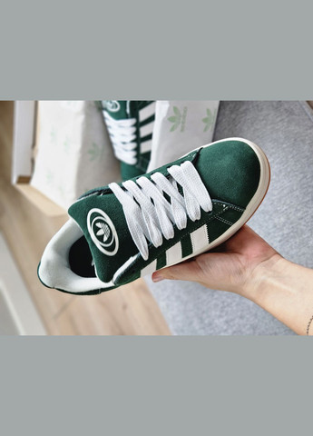 Кросівки жіночі і чоловічі Adidas Campus 00s green | Адідас Кампус зелені No Brand зелені демісезони (307397797)