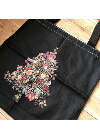 Новорічний шопер різдвяна подарункова сумка-шопер (арт. 17012) No Brand (369962985)