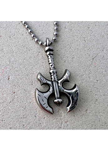 Готичний панк кулон сокира з медичної сталі PS-065 No Brand (299340236)