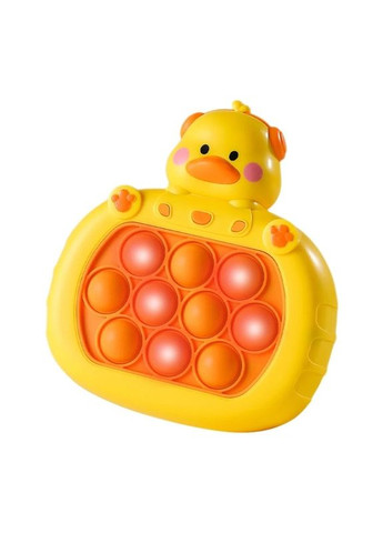 Электронная приставка консоль Quick Push Game приставка игры Pop It Антистресс-тек ток Duck Yellow No Brand (365720884)