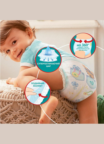 Подгузники-трусики Pants Щенячий патруль 5 (12-17 кг), 66 шт. Pampers (327223396)