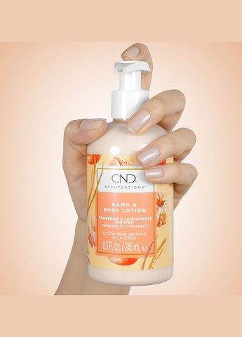 Лосьйон для рук і тіла Scentsations Мандарин і лемонграс 245 мл CND (346262870)