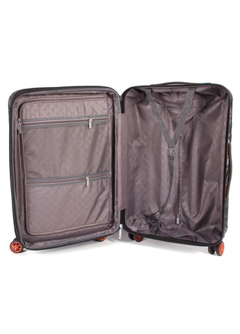 Комплект пластикових валіз з трьох штук 301 Black (валіза S -40л M -70л L -110л) чорні Fashion (314808854)