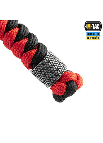 Темляк Viper Cylindre Stainless Steel Black&Red M-TAC (315148359)