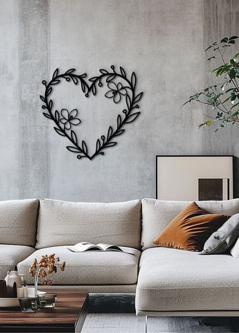 Настенный декор для дома, картина лофт "Влюбленность сердце", декоративное панно 35х40 см Woodyard (292112445)