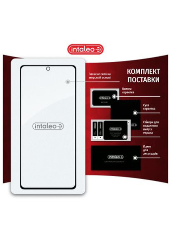 Стекло защитное (1283126567438) Intaleo Full Glue Xiaomi Poco X5 Pro Black (366659934)