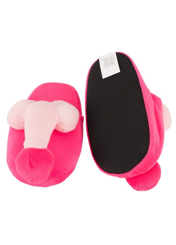 Прикольные домашние тапочки для женщин ПЕНИС (розовые) No Brand (284236153)