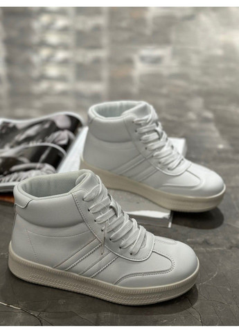 Белые всесезон кожаные кроссовки sdwn20-4 Stilli