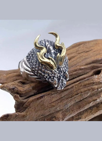 Кольцо дракон колечко женское или мужское с драконом Добро и Зло, Жизнь и Смерть р регулируемый Fashion Jewelry (285110697)