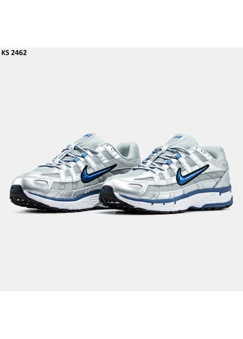 КРОСІВКИ ЖІНОЧІ NIKE P-6000 GRAY BLUE НАЙК П-6000 СІРІ No Brand сірі демісезони (392008556)