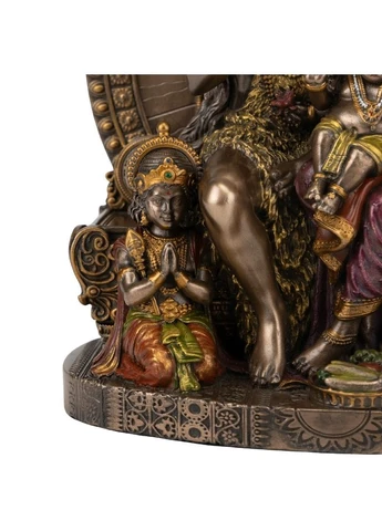 Статуэтка Шива с семьей 18,5х15 см 178506 Veronese (395868795)