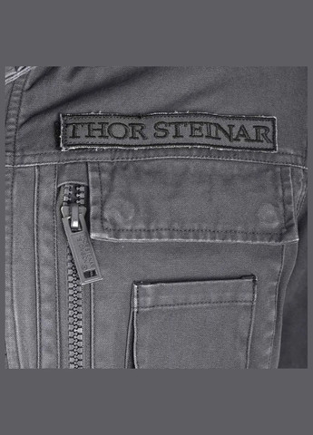 Чорна демісезонна куртка frowin iv black Thor Steinar