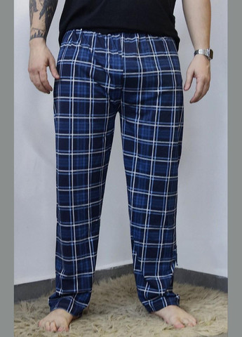 Синие домашние демисезонные брюки Rinda Pijama