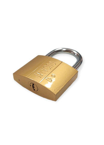 Замок Gusami (золото) 50мм (10/120) No Brand (346240957)