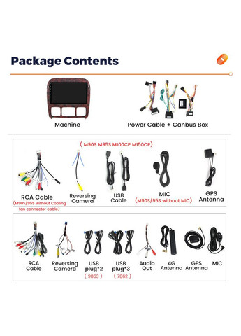 Штатна магнітола Mekede MN Mercedes Benz W220 (1998 - 2005) X20 Pro 4Gb+64Gb IPS S-Class (369239534)