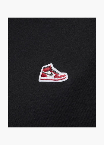 Чорна футболка чоловіча t-shirt brand black fn5982-010 Air Jordan