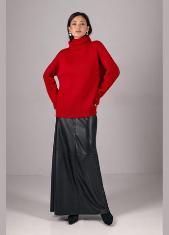 Красный демисезонный свитер 2801 Bellise