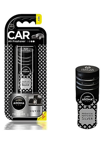 Ароматизатор рідкий "Silver" для авто Prestige Vent 10.5g (901608-41714) Aroma Car (365820332)