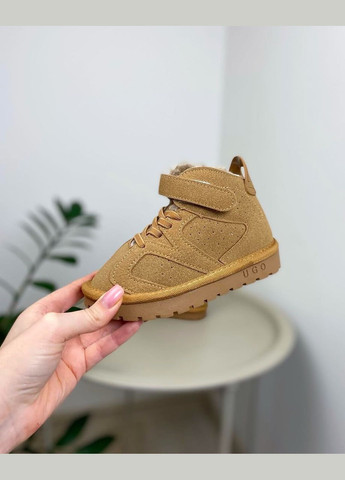 Чоботи зимові дитячі рижі 1200 No Brand (315005921)