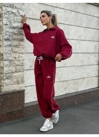 Жіночий льняний спортивний костюм Fashion (402703245)