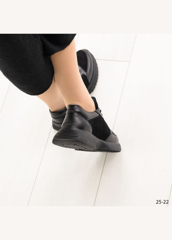 Комбинированные женские замшевшие кроссовки No Brand