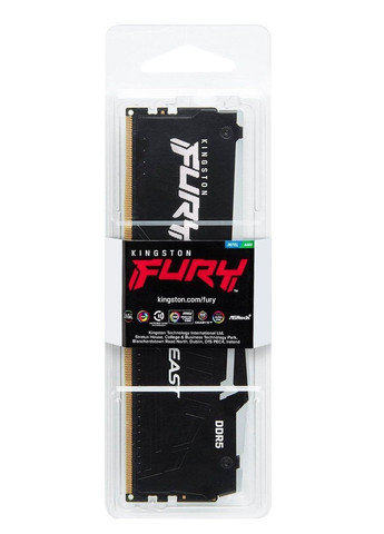 Пам'ять ПК DDR5 32GB 5200 FURY Beast RGB Kingston (361076738)