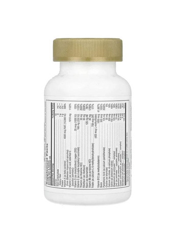 Мультивитамины расширенная формула Multi-Vitamin Source of Life Gold, 90 таблеток Nature's Plus (361117502)