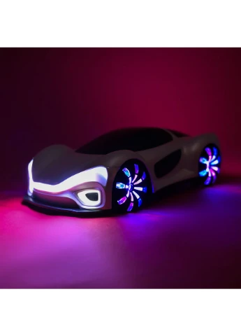 Машинка на радіокеруванні POWERMOTORS з парою, світлом і звуком – акумуляторна машина з зарядною станцією, подарунок для No Brand (394664229)