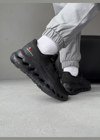 Чорні Осінні кросівки чоловічі loewe x cloudtilt total black | лоеве чорні No Brand