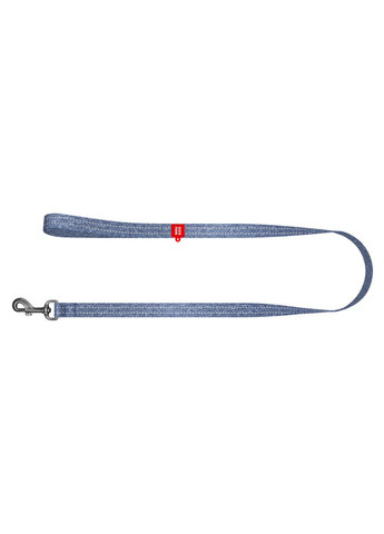 Поводок для собак из восстановленного хлопка Re-cotton световозвращающий M Ш 20 мм Дл 150 см Синий WAUDOG (364750539)