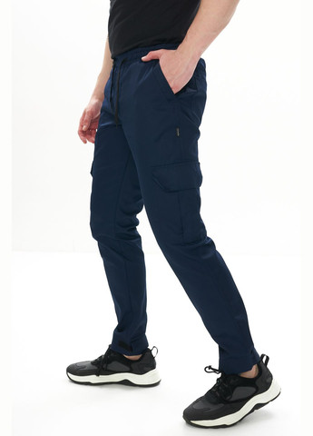 Синие повседневный, кэжуал демисезонные прямые брюки Intruder