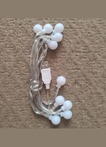 Гірлянда світлодіодна USB Ретролампи 10 LED довжина 1,5 метра No Brand (306630845)