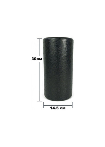 Массажный ролик PolyFoam Roller EPP 30 см EF-2035 Black EasyFit (290255602)