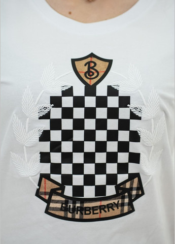 Футболка женская B-5048WT Burberry - (289843123)