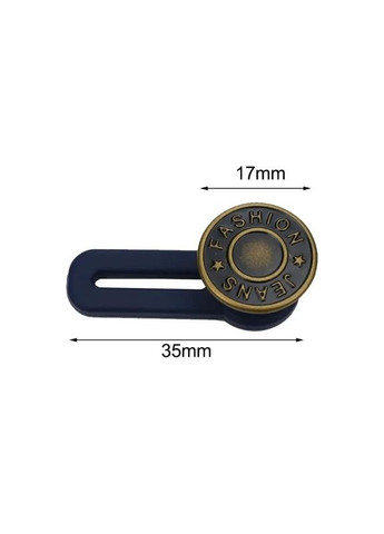 Эластичный удлинитель кнопки для брюк, джинсов. PRC (328272181)