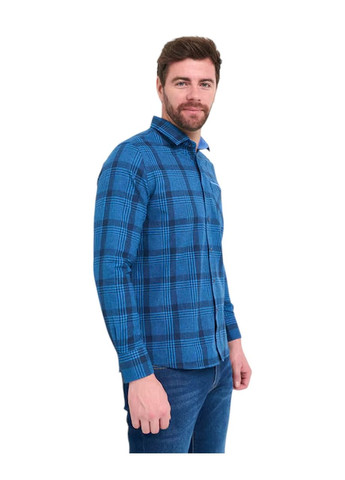 Синяя рубашка Lee Cooper