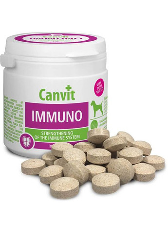 Витаминно-минеральный комплекс Immuno для собак таблетки 100 шт (can50733) Canvit (313331022)