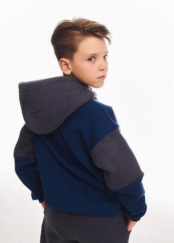 Дитячий спортивний утеплений костюм на флісі для хлопчика Kindamor Active Heat 2024-2025 (302663619)