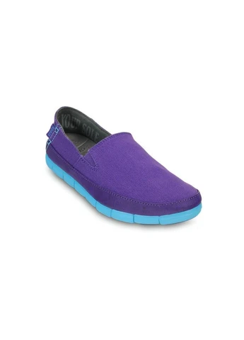 Кроксы Кроссовки Stretch Sole Crocs фиолетовые (400333536)
